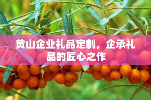 黄山企业礼品定制，企承礼品的匠心之作
