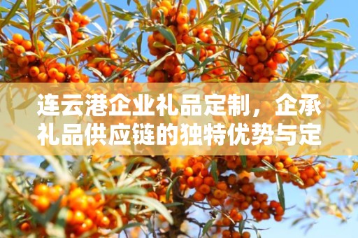 连云港企业礼品定制，企承礼品供应链的独特优势与定制体验