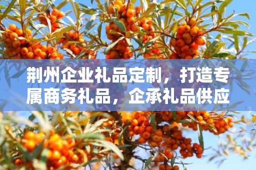 荆州企业礼品定制，打造专属商务礼品，企承礼品供应链助力企业发展
