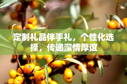 定制礼品伴手礼，个性化选择，传递深情厚谊